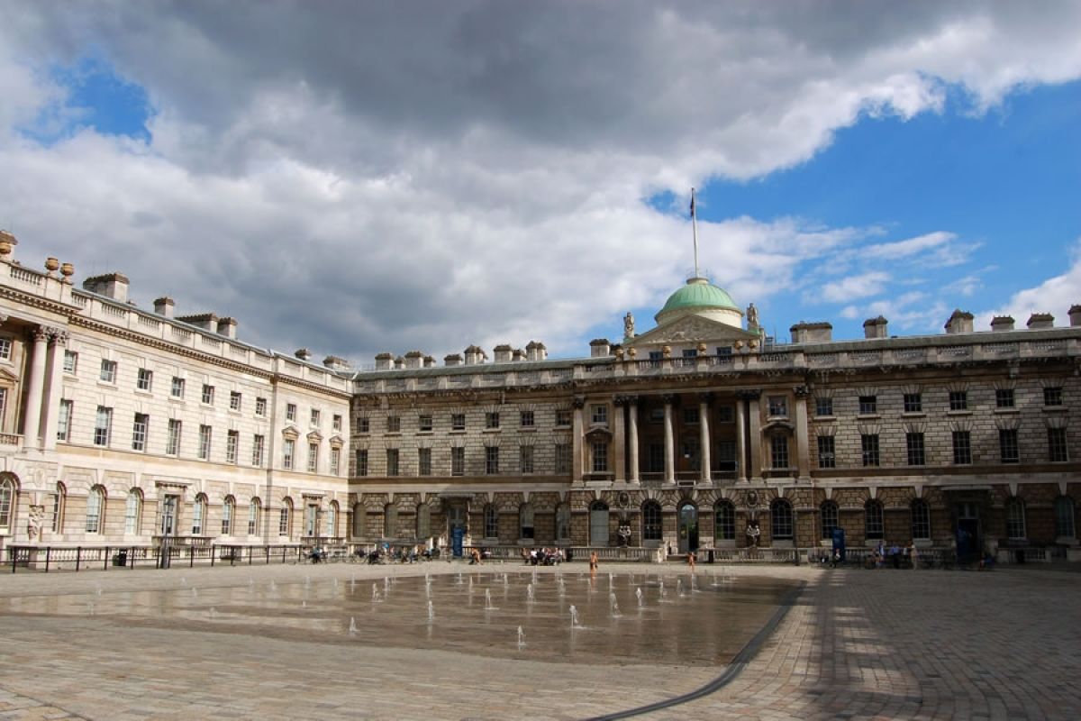 Der zentrale Innenhof von Somerset House