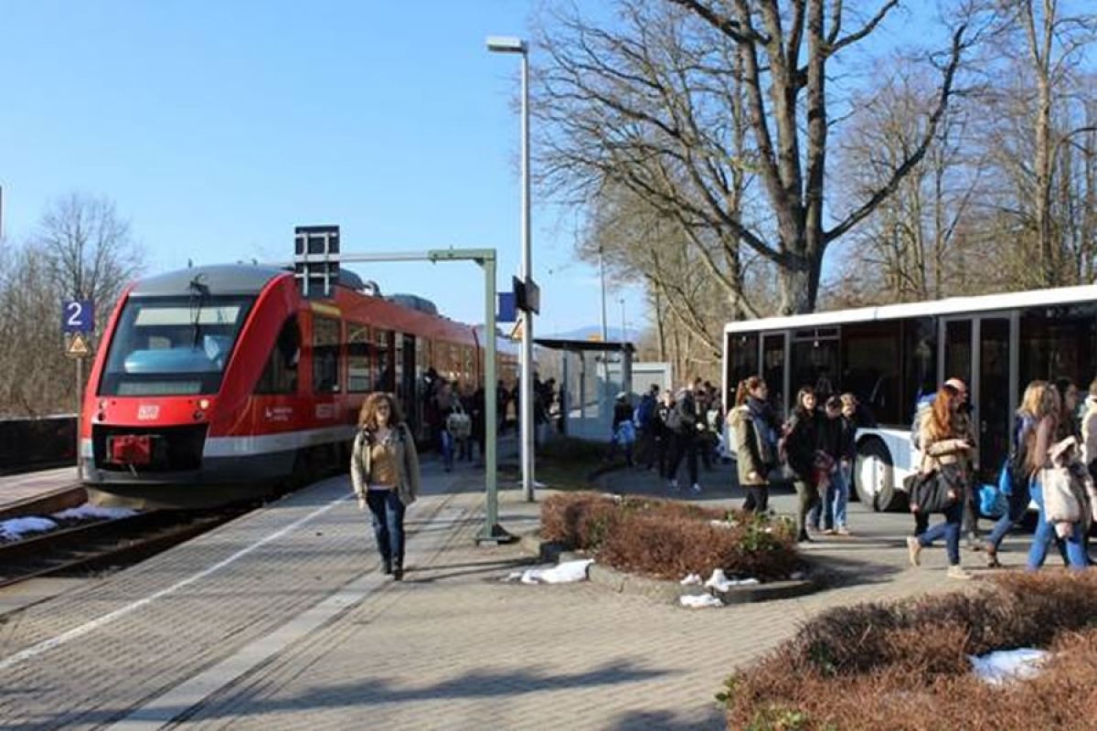 Walkenried: Kurze Wege beim Umstieg