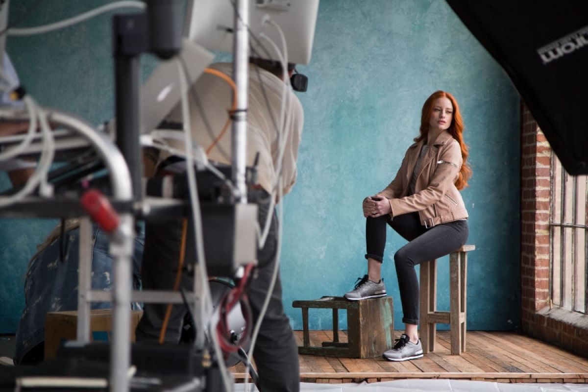 Skechers Shooting mit Barbara Meier