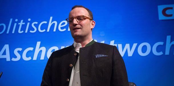 Jens Spahn bei Politischen Aschermittwoch der CDU